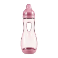 Difrax Handgreepfles Raspberry 240 ml