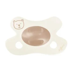Difrax Natural Fopspeen - 6+ Mnd - Berry Pink Bunny