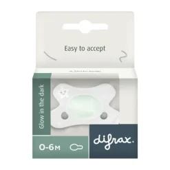 Difrax Natural Fopspeen Nacht Nina 0-6 Mnd