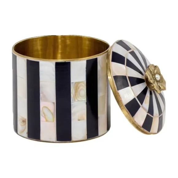 Doing Goods Zoey Circusdoosje – Large – Parelmoer/Zwart