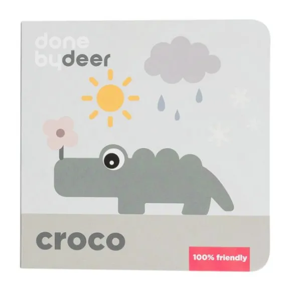Done By Deer Croco Boekje Seizoenen - Colour Mix