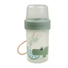 Done By Deer Croco 2-Way Snackbox - Large - Green