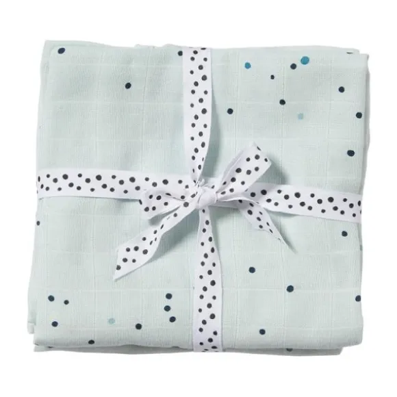 Done By Deer Dreamy Dots Hydrofiel Luier White 2 Stuks