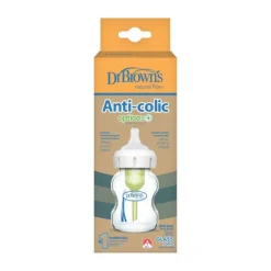 Dr. Brown’s Babyfles Brede Hals Glas - Options+ - 150 ml