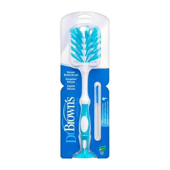 Dr. Brown's De Luxe Flessenborstel Blauw