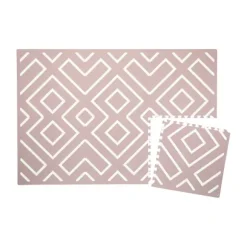 Eeveve Speel Mat - Modern Blocks - Desert Sand