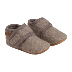 En Fant Baby Wool Slippers - Walnut - Maat 21/22