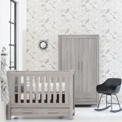 Europe Baby Juno Babybed Met Lade Grijs 60 x 120 cm