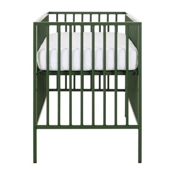 Europe Baby Liam Babybed Metaal Dark Green 60 x 120 cm