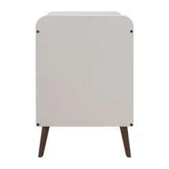 Europe Baby Olivia II Ledikant 60 x 120 cm - Oatmeal / Walnoot - Retro