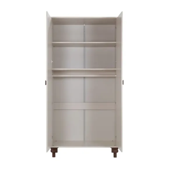 Europe Baby Olivia Kledingkast -2-Deurs - Oatmeal - Bold