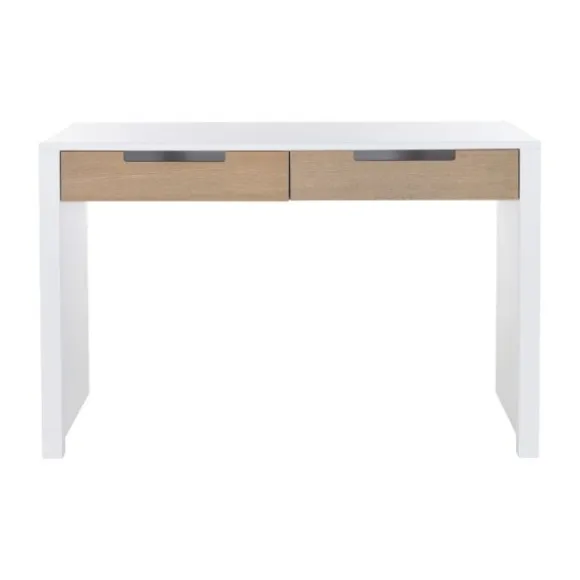Europe Baby Ralph Kinderkamer Wit / Accent Hout Look | Bed 90 x 200 cm + Bureau