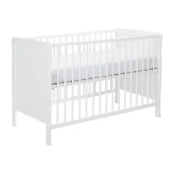 Europe Baby Sarah Babykamer Wit | Bed 70 x 140 cm + Commode