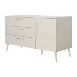 Europe Baby Sev XL Commode - Oatmeal/Oatmeal