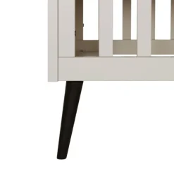 Europe Baby Sterre Babykamer Oatmeal / Zwart | Bed 60 x 120 cm + Commode