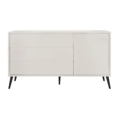 Europe Baby Sterre Babykamer Oatmeal / Zwart | Bed 60 x 120 cm + Commode