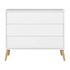 Europe Baby Sterre Commode - Wit / Naturel