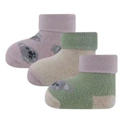Ewers Babysokjes - Newborn - Koala - 3 Paar