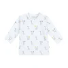 Feetje AOP Giraffe T-Shirt Lange Mouwen Wit Mt. 44