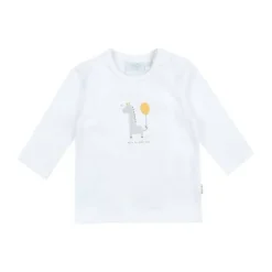 Feetje Giraffe T-Shirt Lange Mouwen Wit Mt. 44