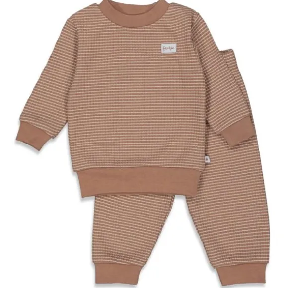 Feetje Pyjama Wafel - Mt. 110 - Autumn Special Bruin