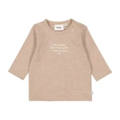 Feetje The Magic is in You T-Shirt - Lange Mouwen - Mt. 74 - Taupe Melange