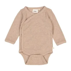 Feetje The Magic is in You Rib Wikkelromper – Mt. 50 - Taupe Melange
