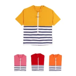 Floatee Anti-Verdrinking T-shirt Korte Mouwen - 4 Jaar - Geel