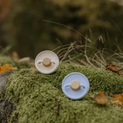 FRIGG Little Viking Fopspeen - 0-6 Mnd - 2 stuks - Powder Blue/Cream