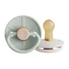 FRIGG Little Viking Fopspeen - 0-6 Mnd - 2 stuks - Sage/Cream