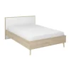 Gami Larvik Bed - 120x200 cm - Licht Eikenhout