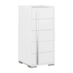 Gautier Tactil Commode Met 5 Lades Wit