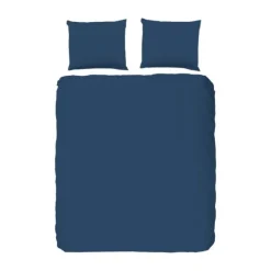 Good Morning Cotton Dekbedovertrek Denim 140 x 220 cm