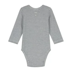 Gray Label Romper - Maat 0-3 Mnd - Blue Grey/Cream