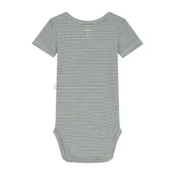 Gray Label Romper - Maat 0-3 Mnd - Blue Grey/Cream