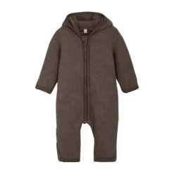 HUTTEliHUT Boxpak - Maat 62 - Wool Fleece - Brown Melange