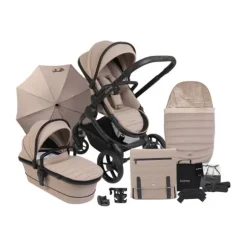 ICandy Peach 7 Kinderwagen 2-in-1 - Essentiel Bundel - Cookie