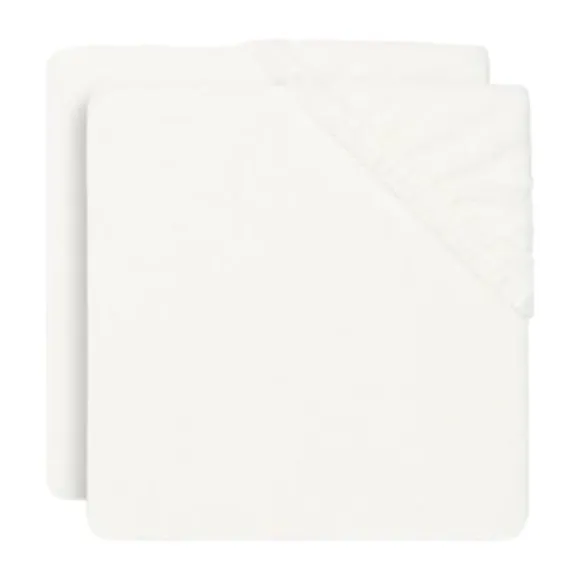 Jollein Aankleedkussenhoes (2pack) 50x70cm Badstof - Caramel/Biscuit