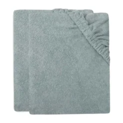 Jollein Aankleedkussenhoes (2pack) 50x70cm Badstof - Caramel/Biscuit