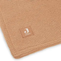 Jollein Basic Knit Wiegdeken 75 x 100 cm Forest Green / Fleece