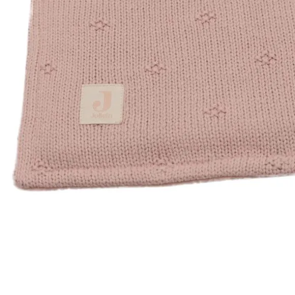 Jollein Cosy Knit - Ledikantdeken - 100 x 150 cm - Velvet - Ivory