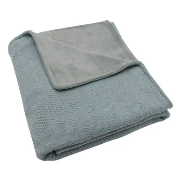 Jollein Cosy Knit - Ledikantdeken - 100 x 150 cm - Velvet - Ivory