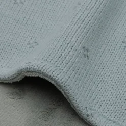 Jollein Cosy Knit - Ledikantdeken - 100 x 150 cm - Velvet - Ivory