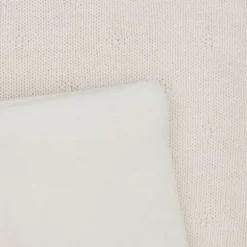 Jollein Cosy Knit Boxkleed - 75 x 95 cm - Ivory