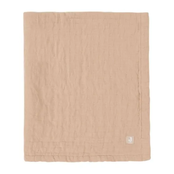 Jollein Deken - 75 x 100 cm - Hydrofiel - Jacquard Biscuit GOTS