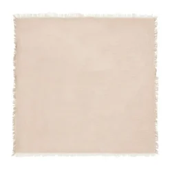 Jollein Deken Ledikant - 120 x 120 cm - Fringe Stripe Sea Green/Ivory GOTS