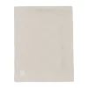 Jollein Deken Wieg - Basic Knit - 75 x 100 cm - Oatmeal/Velvet