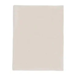 Jollein Deken Wieg - Basic Knit - 75 x 100 cm - Oatmeal/Velvet