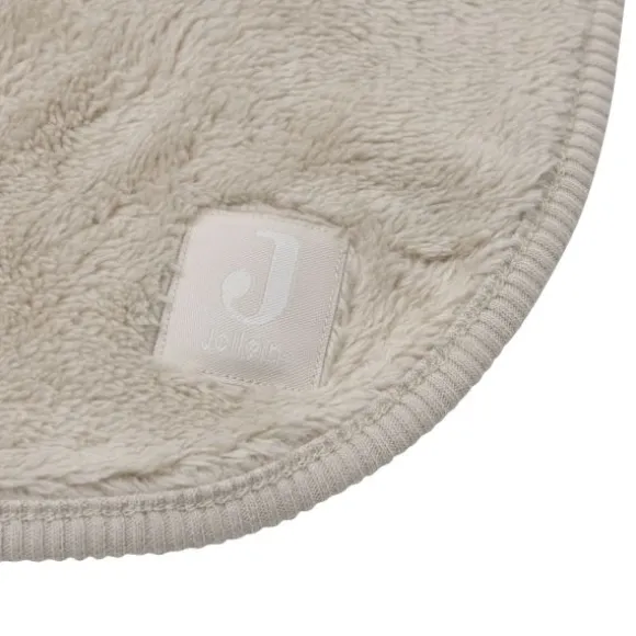 Jollein Deken Wieg - Basic Jersey/Sherpa - 75 x 100 cm - Oatmeal