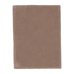 Jollein Deken Wieg - Box Knit/Velvet - 75 x 100 cm - Warm Sand